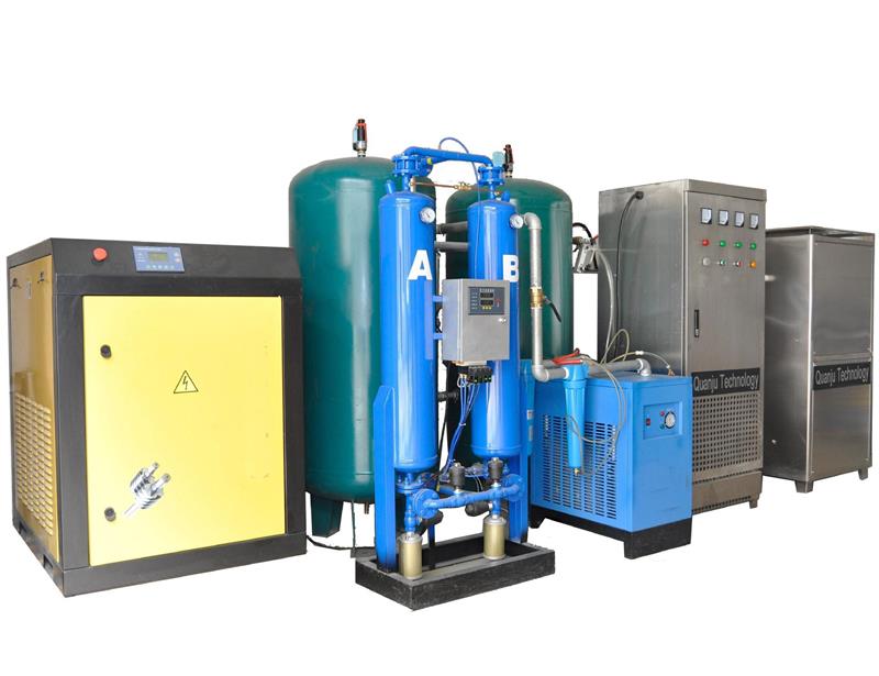 廣州佳環(huán)大公斤級臭氧發(fā)生器，8.5公斤臭氧發(fā)生器，氧氣源8.5KG臭氧發(fā)生器出貨視頻